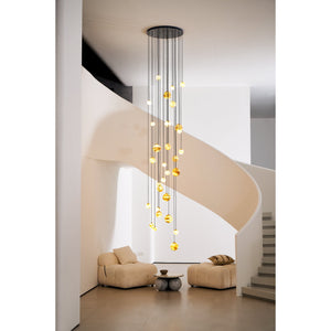 Sultana Alabaster Cluster Chandelier - Zonesus