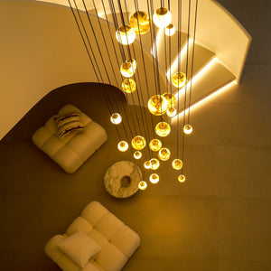 Sultana Alabaster Cluster Chandelier - Zonesus