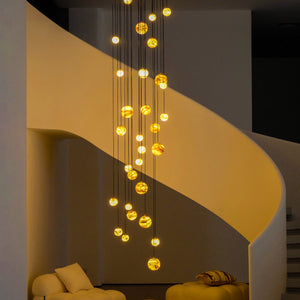Sultana Alabaster Cluster Chandelier - Zonesus