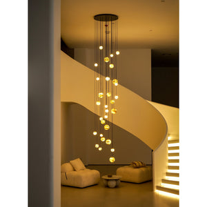 Sultana Alabaster Cluster Chandelier - Zonesus