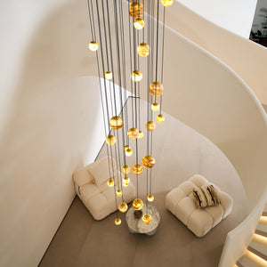 Sultana Alabaster Cluster Chandelier - Zonesus