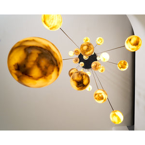 Sultana Alabaster Cluster Chandelier - Zonesus