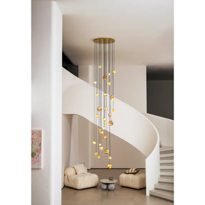 Sultana Alabaster Cluster Chandelier - Zonesus