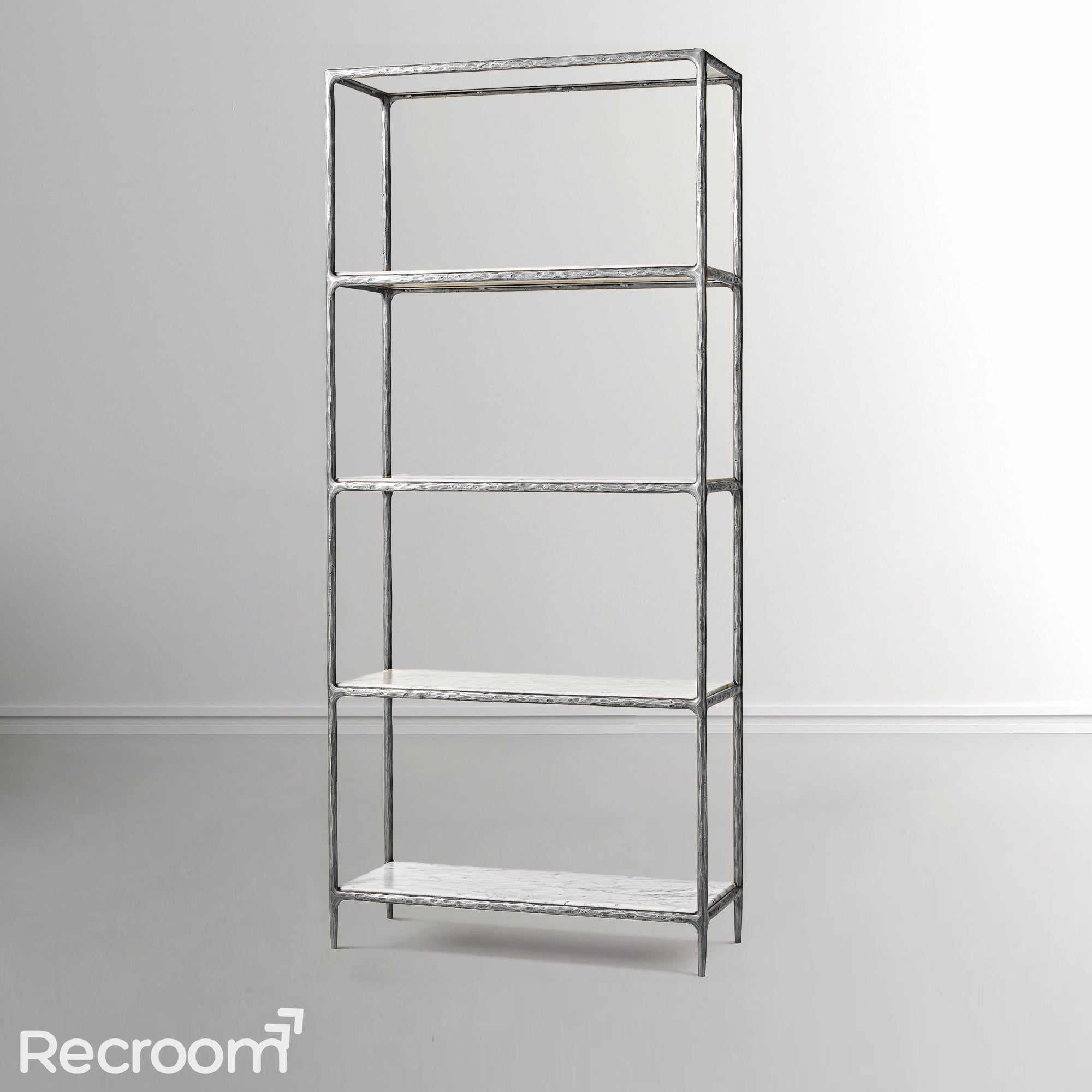 Thaddeo White Marble Shelving - Zonesus