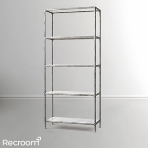 Thaddeo White Marble Shelving - Zonesus