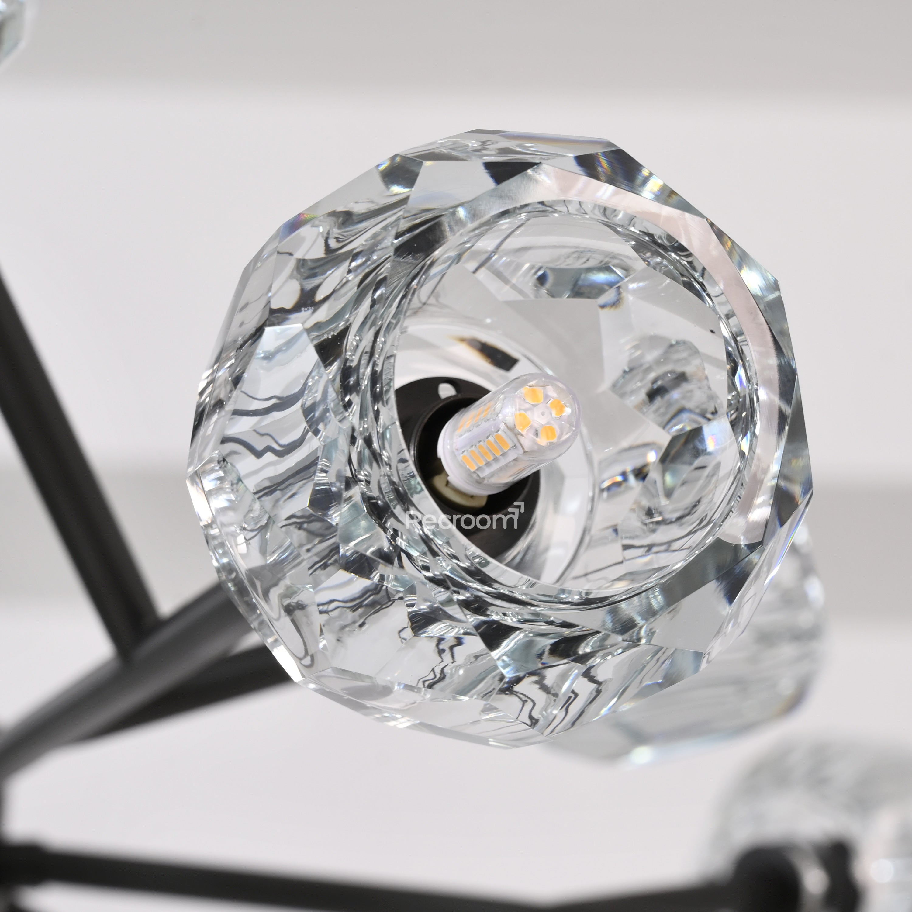 Boulew Crystal Glass Round Chandelier 48" - Zonesus