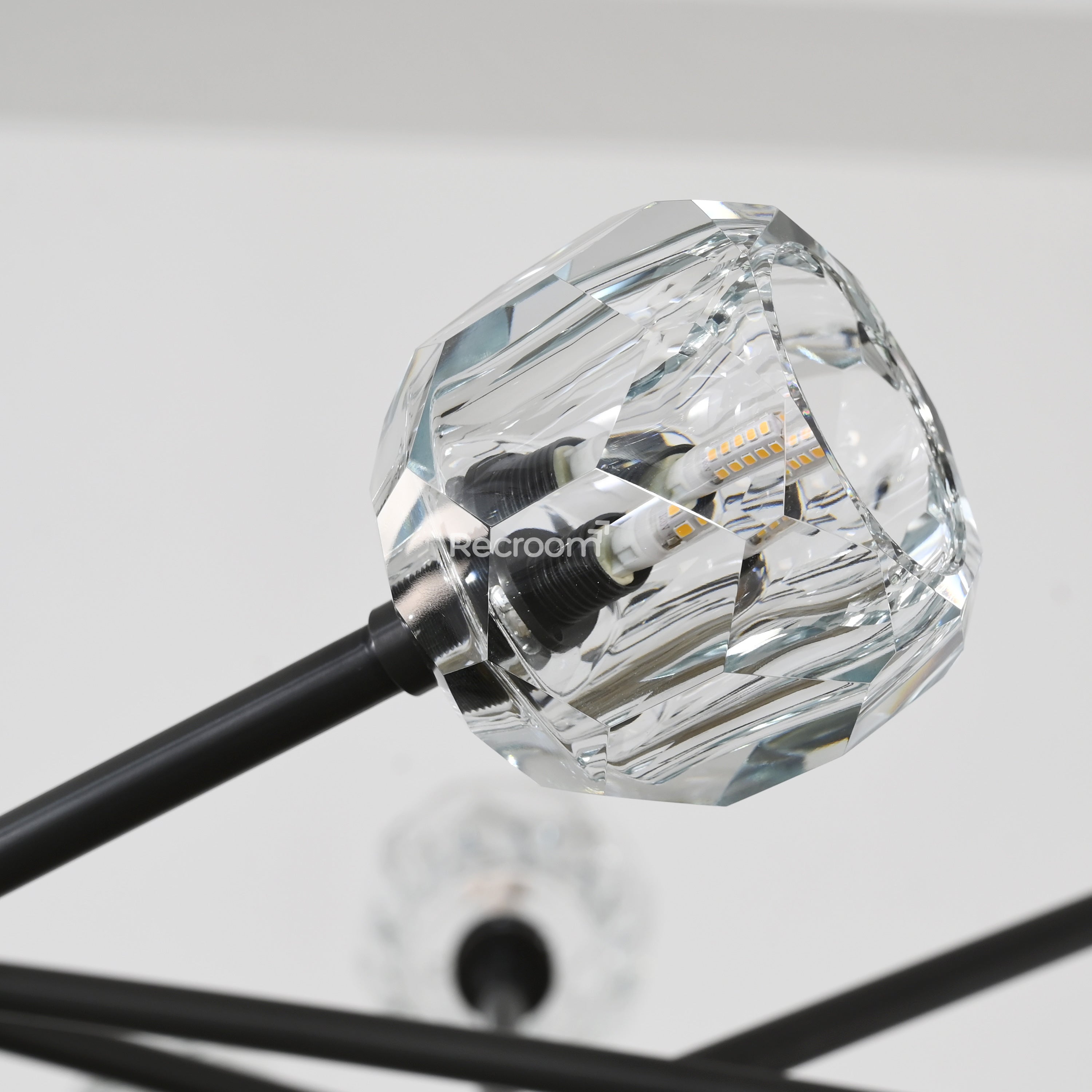 Boulew Crystal Glass Round Chandelier 72" - Zonesus