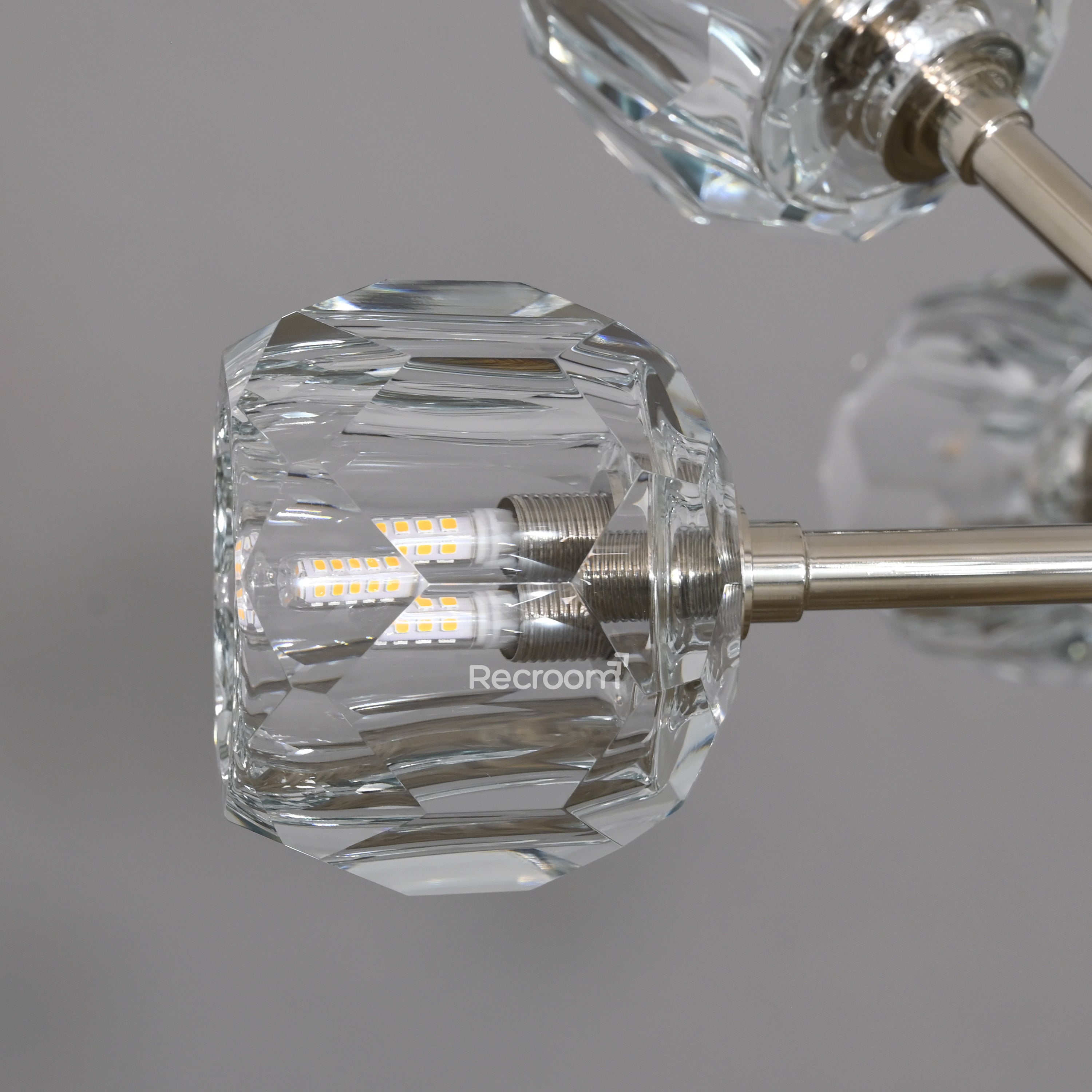 Boulew Crystal Glass Round Chandelier 36" - Zonesus
