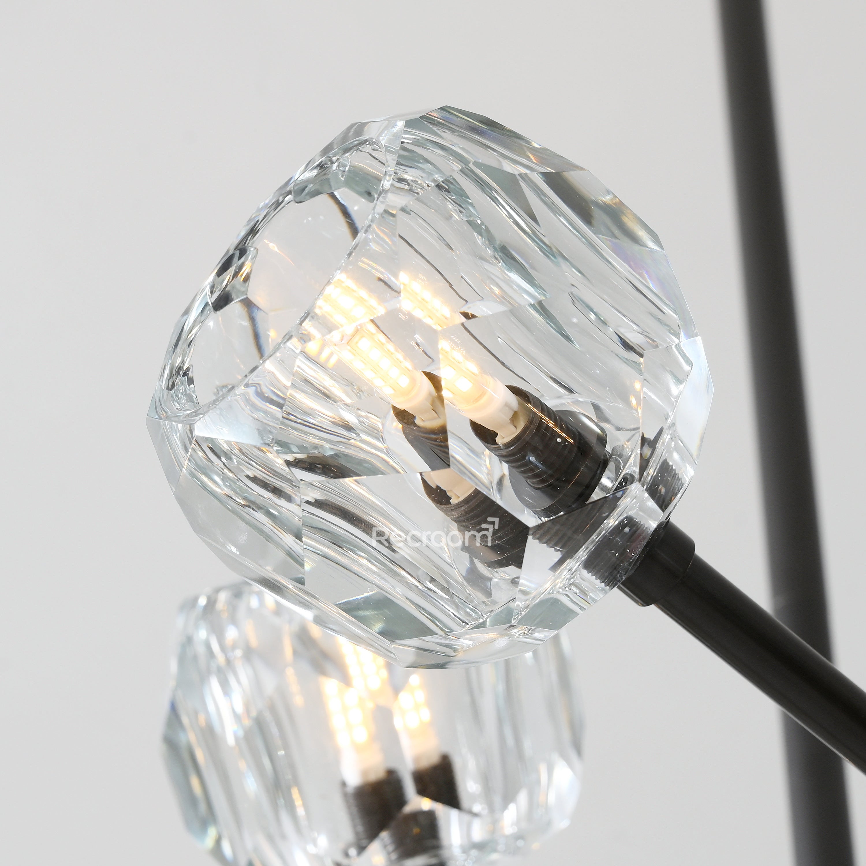 Boulew Crystal Glass Round Chandelier 36" - Zonesus
