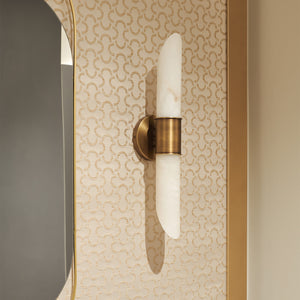 Tabitha Alabaster Wall Lamp - Zonesus