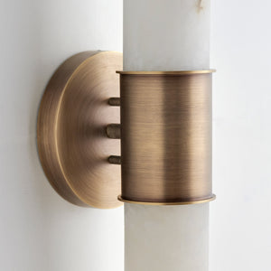 Tabitha Alabaster Wall Lamp - Zonesus