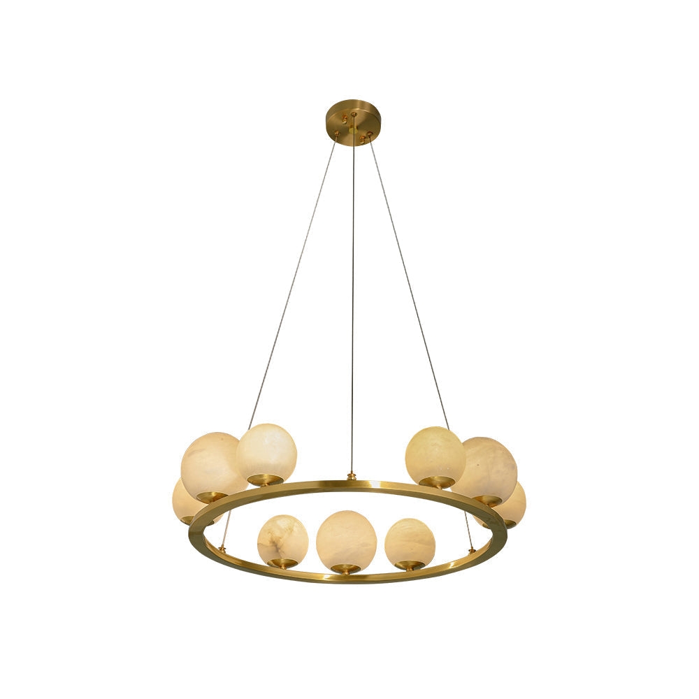 Tagliato Alabaster Chandelier - Zonesus