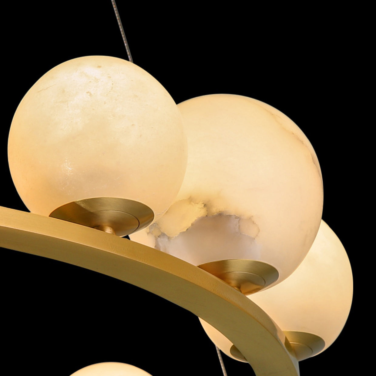 Tagliato Alabaster Chandelier - Zonesus