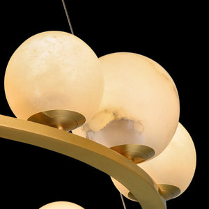 Tagliato Alabaster Chandelier - Zonesus
