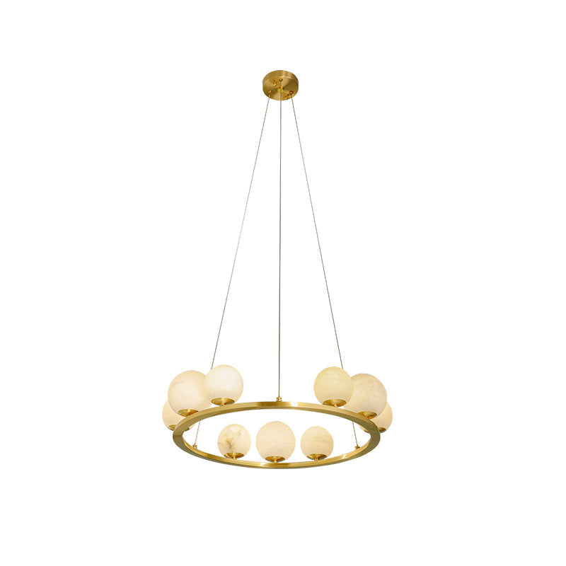 Tagliato Alabaster Chandelier - Zonesus