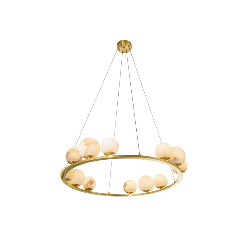 Tagliato Alabaster Chandelier - Zonesus