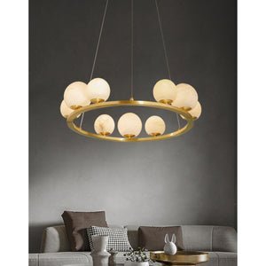 Tagliato Alabaster Chandelier - Zonesus