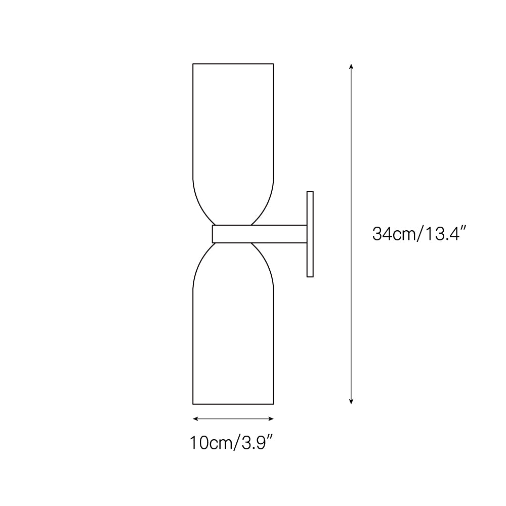 Tandem Alabaster Wall Lamp - Zonesus