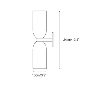 Tandem Alabaster Wall Lamp - Zonesus