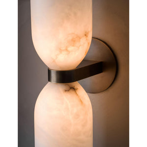 Tandem Alabaster Wall Lamp - Zonesus