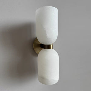 Tandem Alabaster Wall Lamp - Zonesus