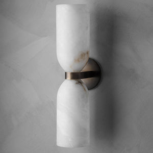 Tandem Alabaster Wall Lamp - Zonesus