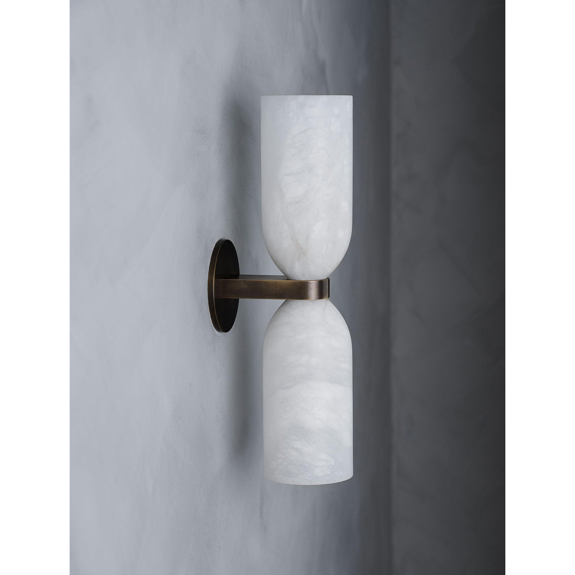 Tandem Alabaster Wall Lamp - Zonesus