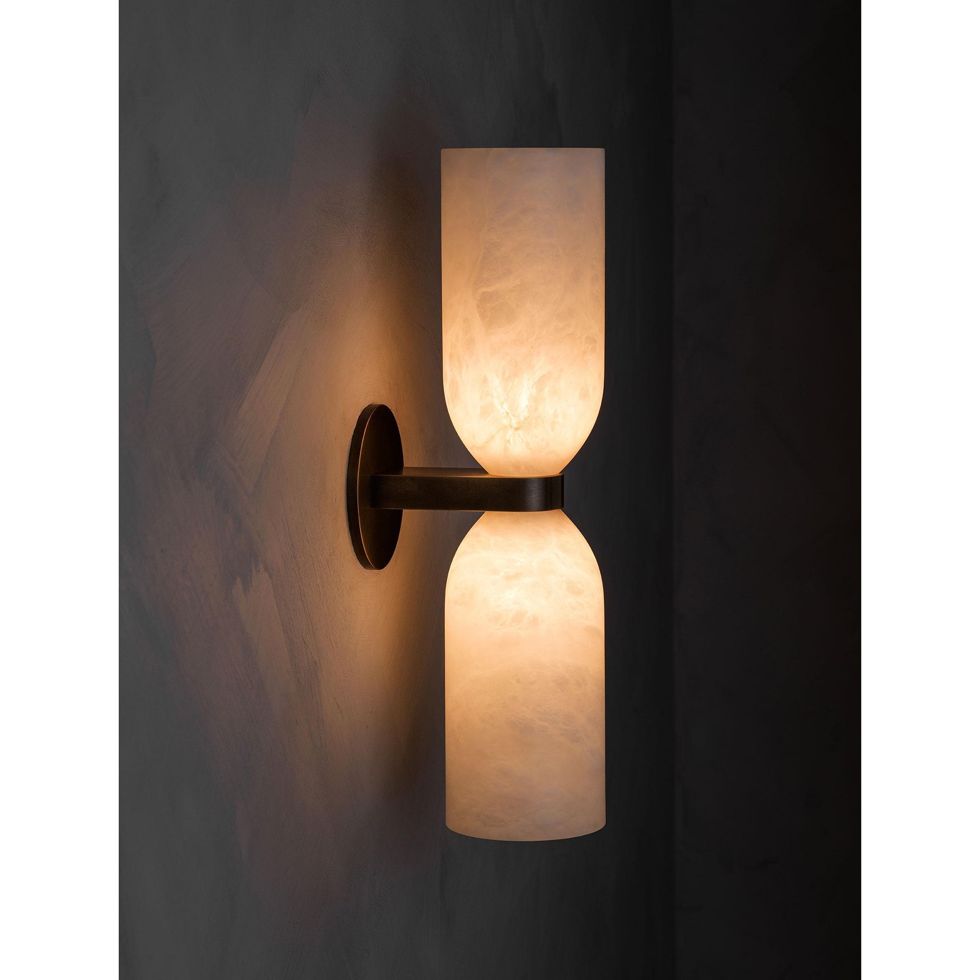 Tandem Alabaster Wall Lamp - Zonesus
