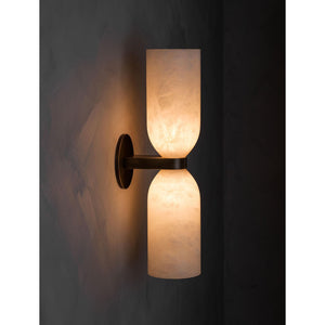 Tandem Alabaster Wall Lamp - Zonesus