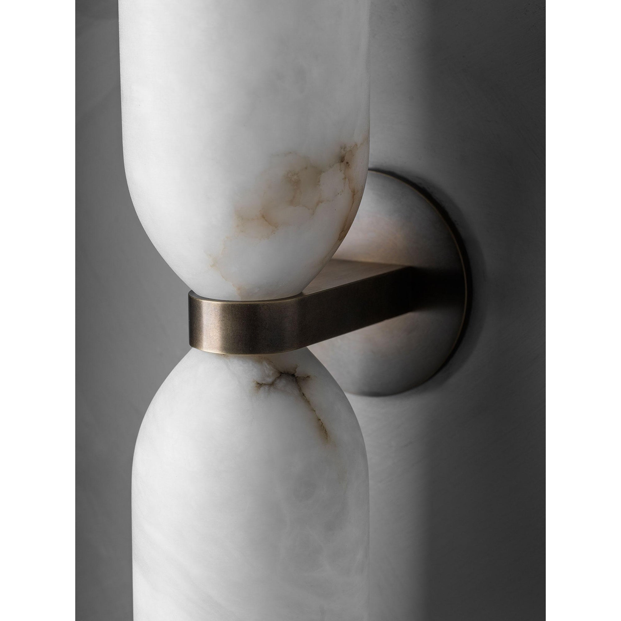 Tandem Alabaster Wall Lamp - Zonesus