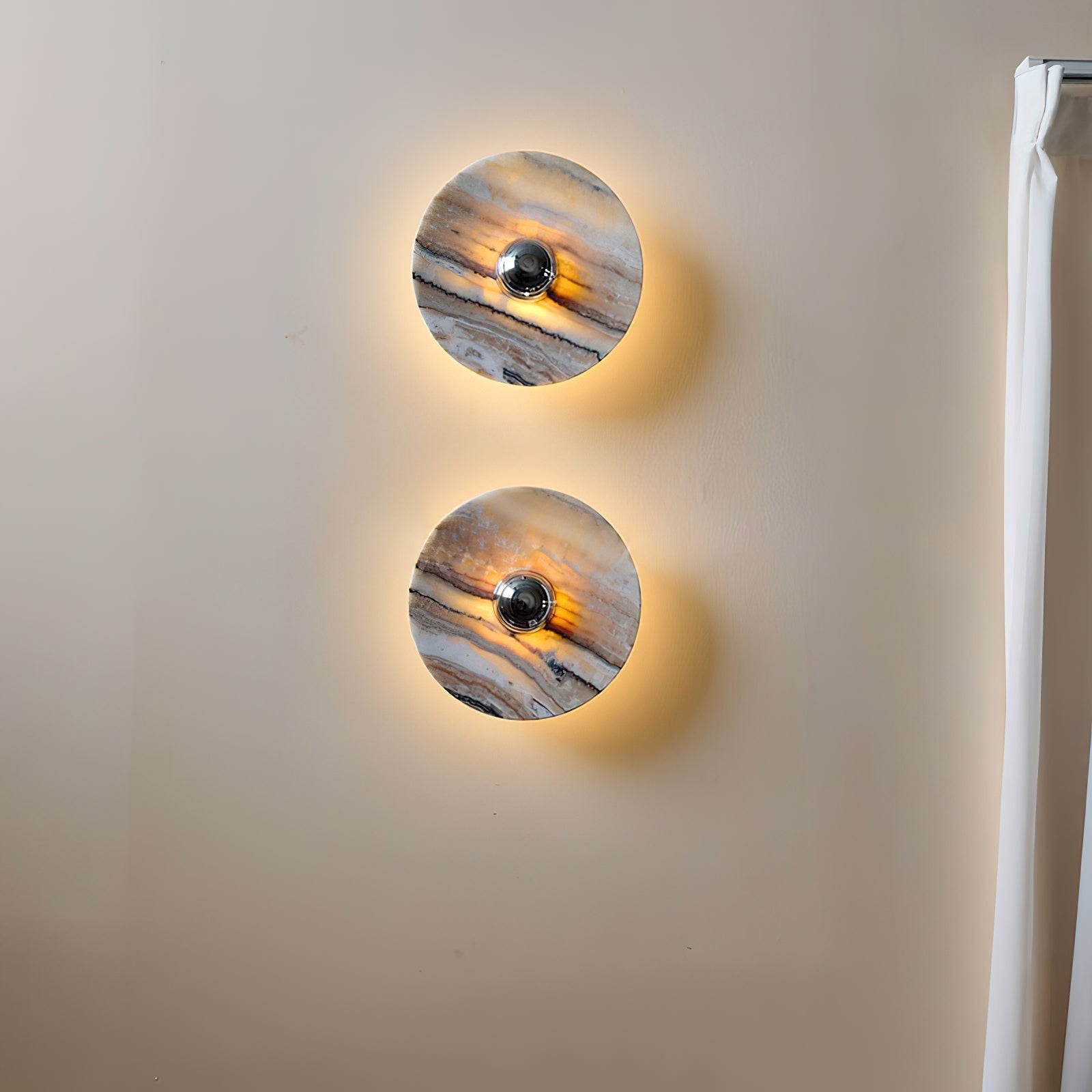 Terkel Alabaster Wall Lamp - Zonesus