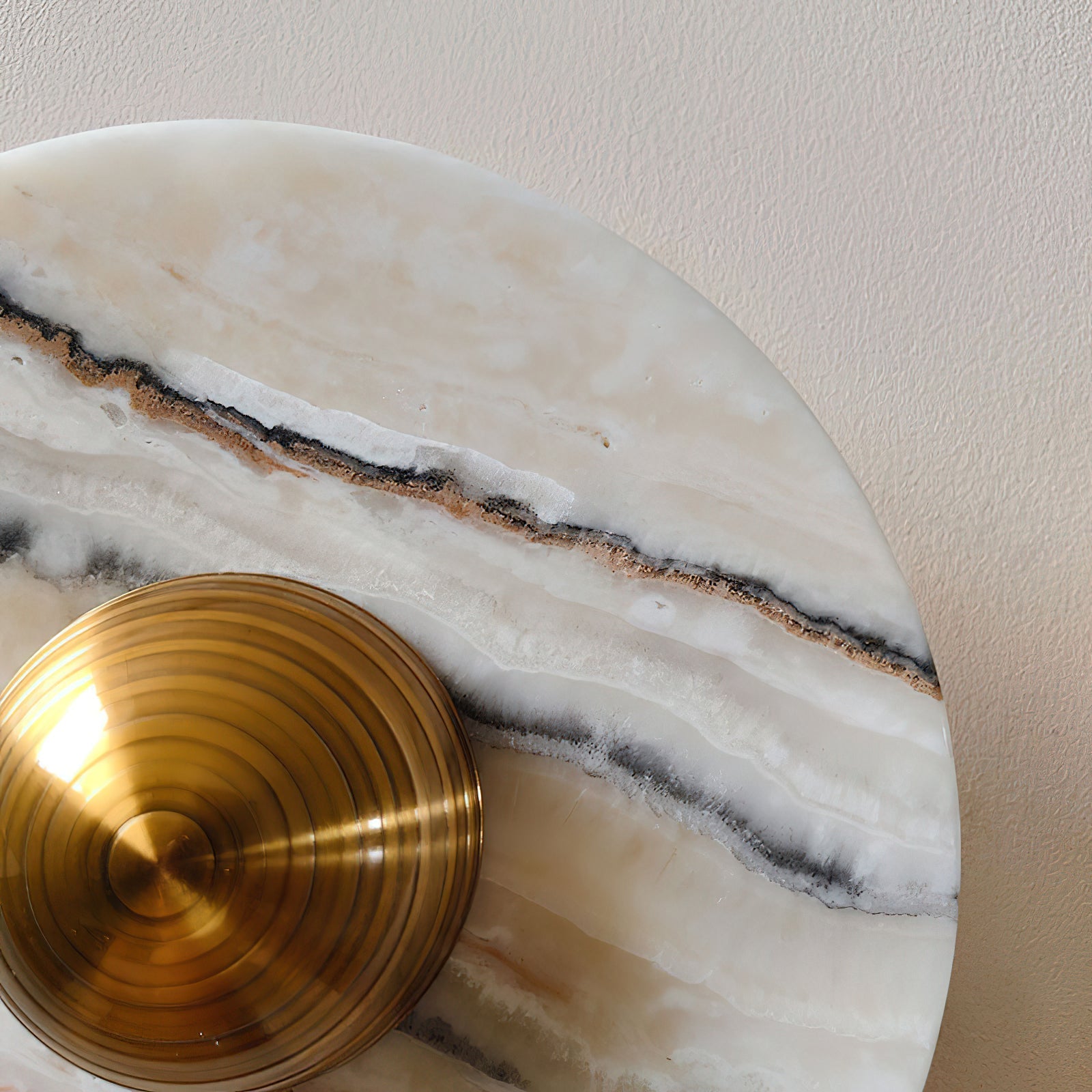Terkel Alabaster Wall Lamp - Zonesus