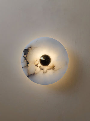 Terkel Alabaster Wall Lamp - Zonesus