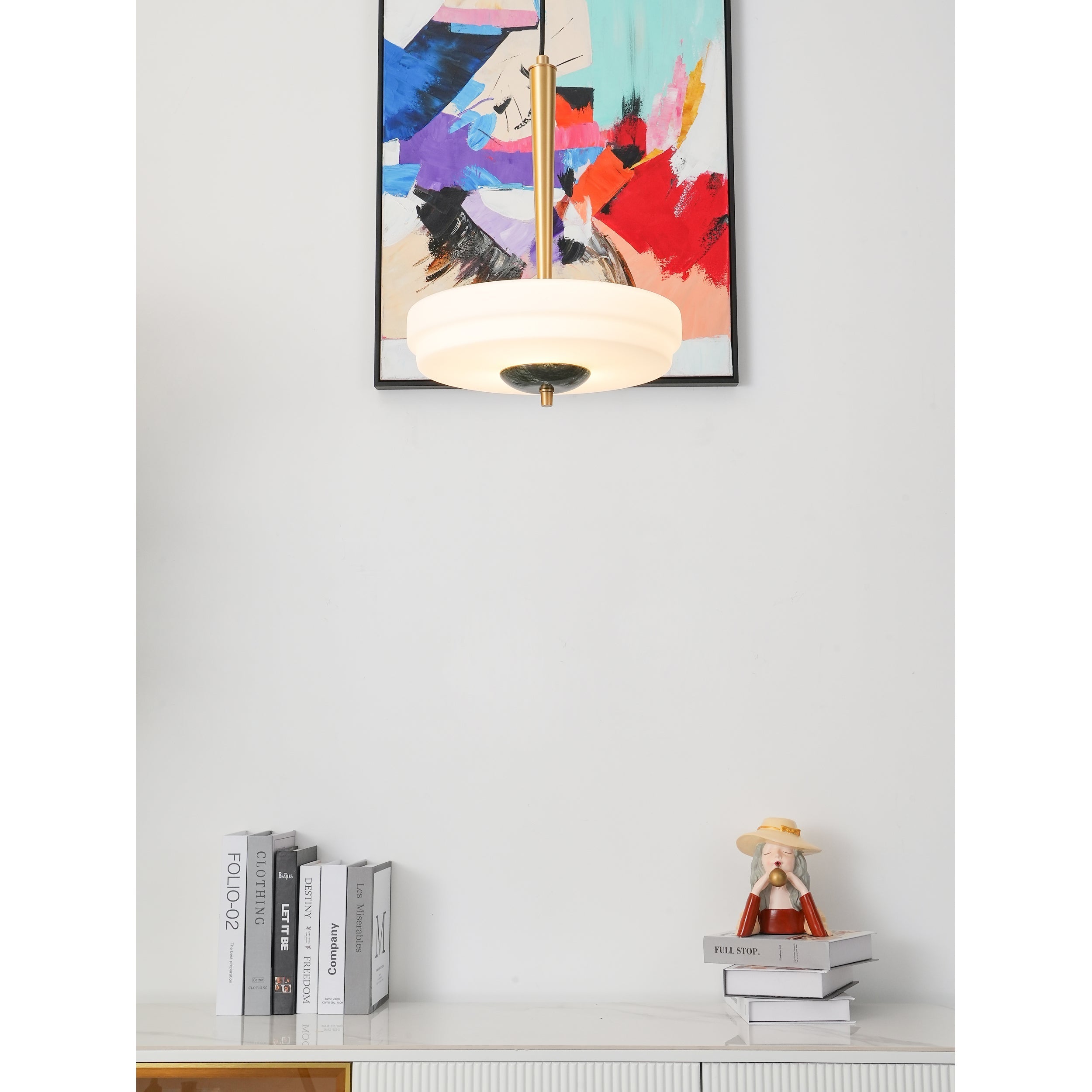 Trave Alabaster Pendant Lamp - Zonesus