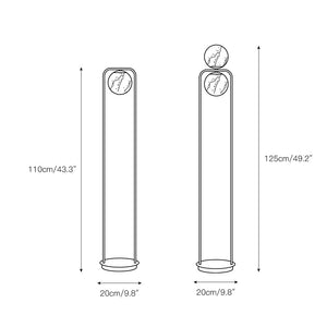 Tribeca Alabaster Floor Lamp - Zonesus