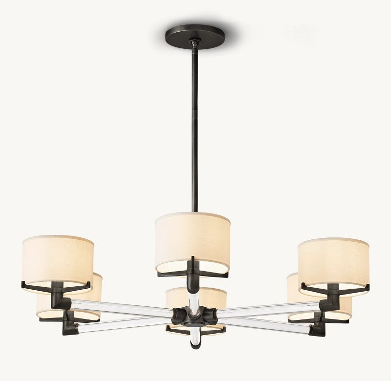 Truman Round Chandelier 36“ - Zonesus