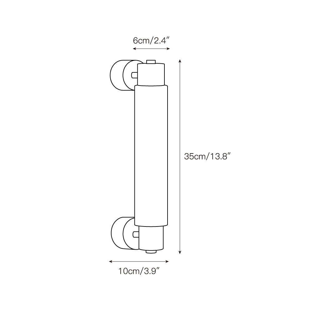 Tube Alabaster Wall Lamp - Zonesus