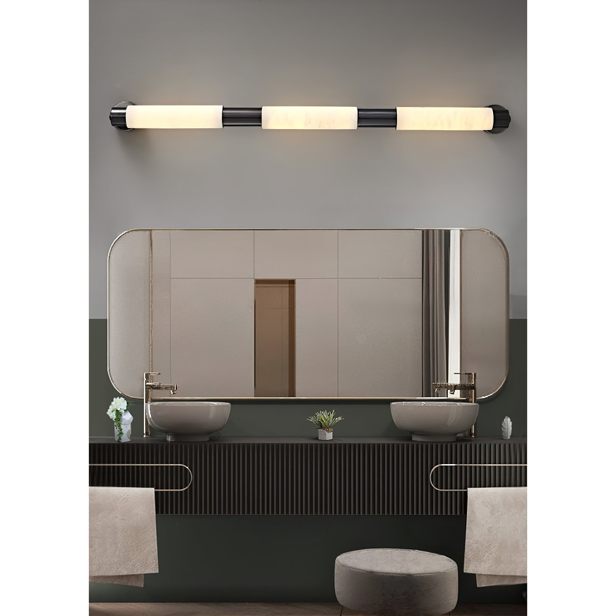 Tube Alabaster Wall Lamp - Zonesus