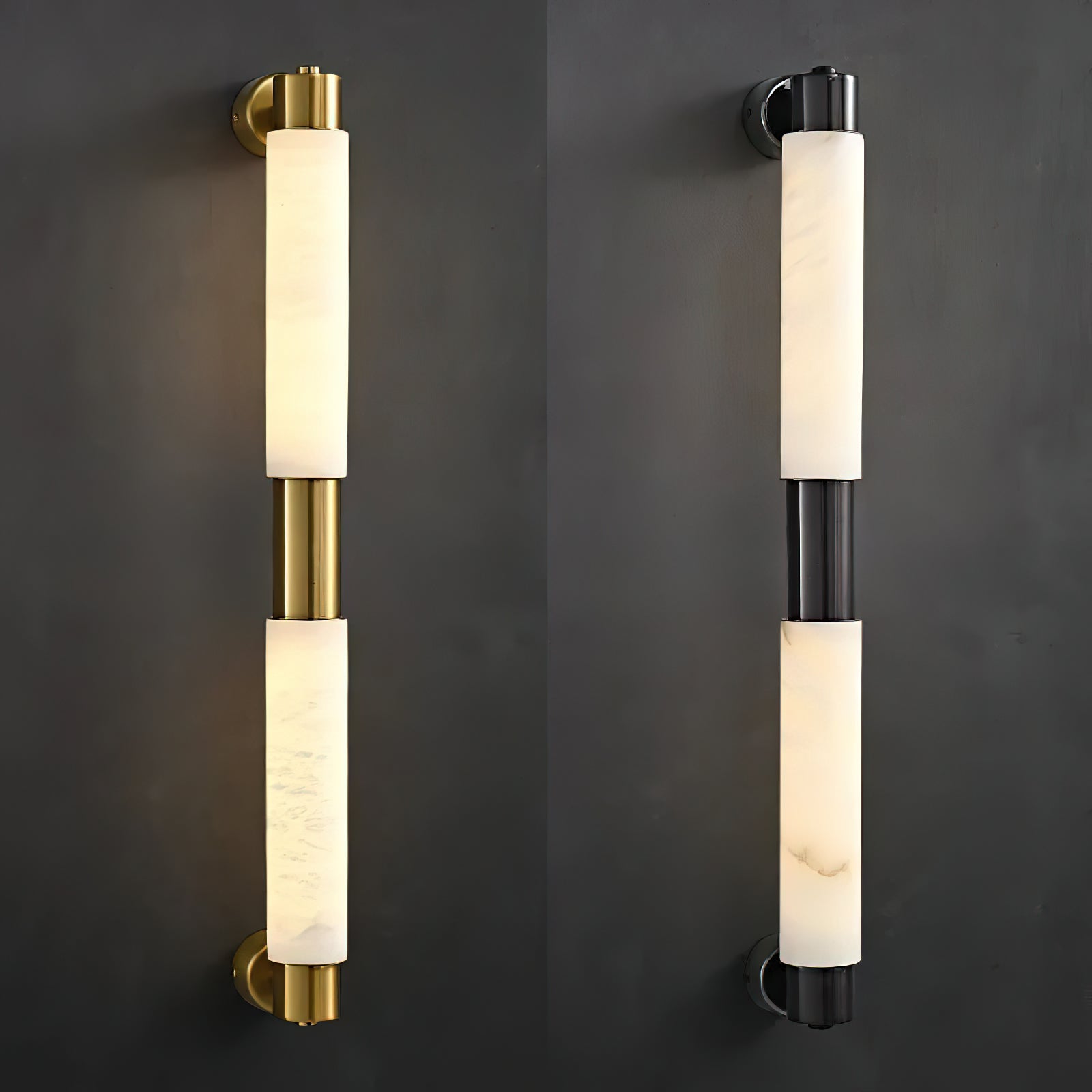 Tube Alabaster Wall Lamp - Zonesus