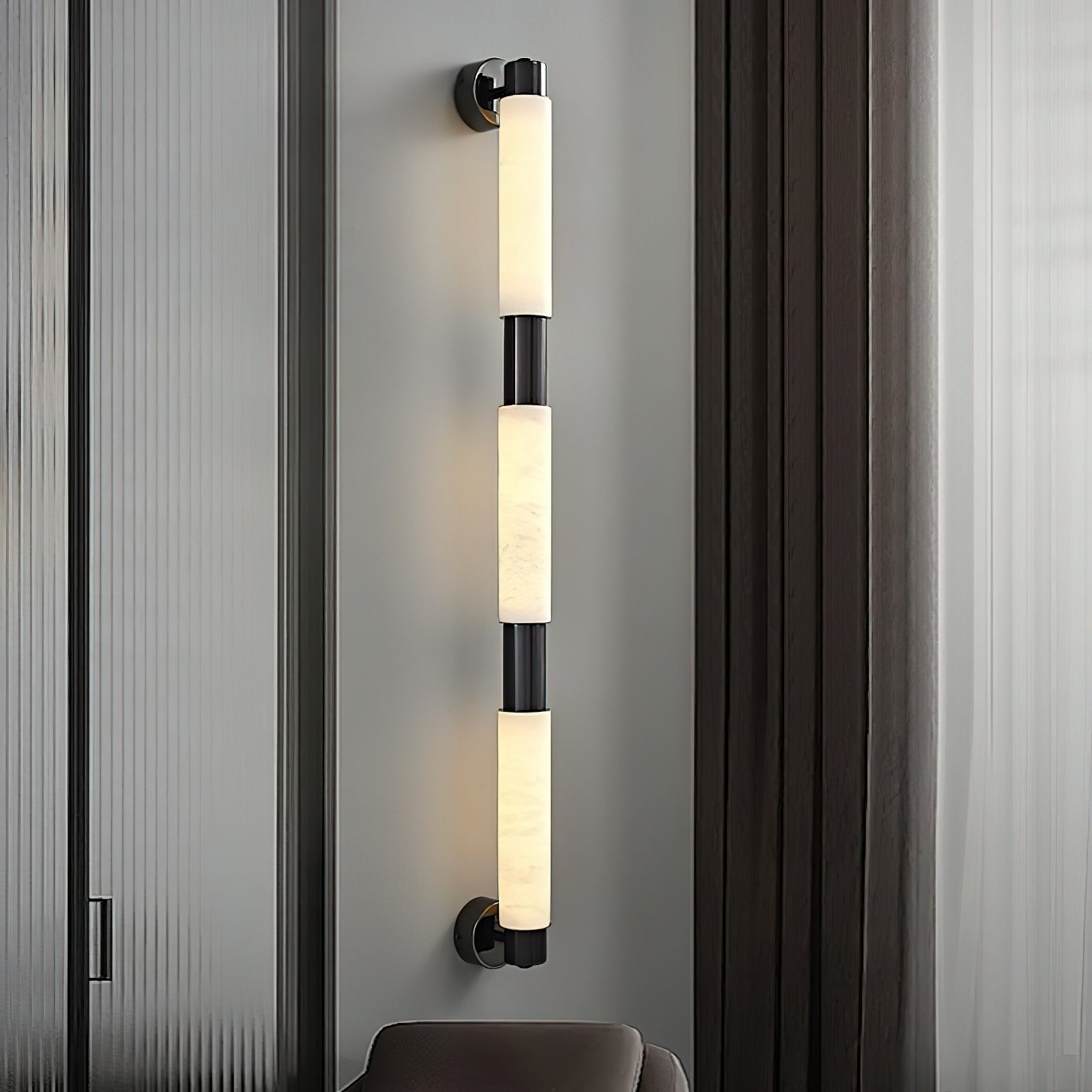 Tube Alabaster Wall Lamp - Zonesus