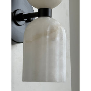 Tulum Double Alabaster Wall Lamp - Zonesus