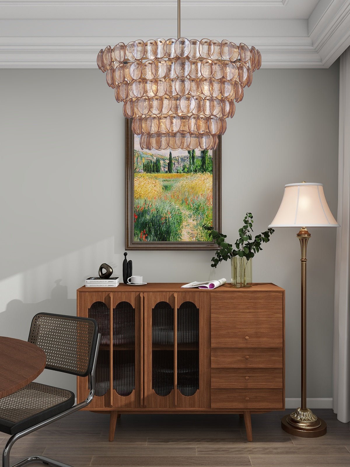 Uroko Large Chandelier - Zonesus