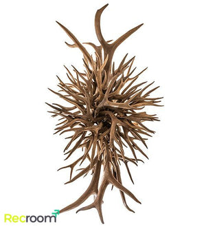 55" Long Antlers 10 Light Oblong Chandelier - Zonesus