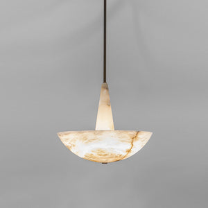 Veined Alabaster Pendant Lamp - Zonesus