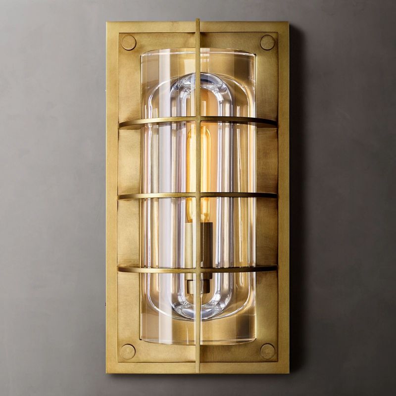 Vicomtic Outdoor Modern Metal Wall Sconce - Zonesus