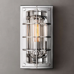 Vicomtic Outdoor Modern Metal Wall Sconce - Zonesus