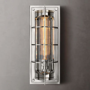 Vicomtic Outdoor Modern Metal Wall Sconce - Zonesus
