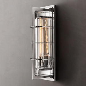 Vicomtic Outdoor Modern Metal Wall Sconce - Zonesus