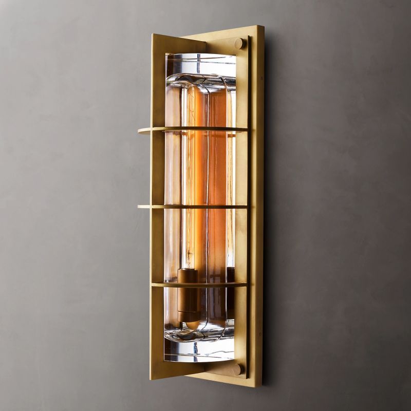 Vicomtic Outdoor Modern Metal Wall Sconce - Zonesus