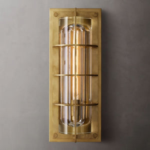 Vicomtic Outdoor Modern Metal Wall Sconce - Zonesus